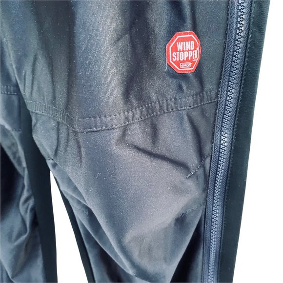 Rukka Motor Bike Bib Pants Sz 28x28 Zip Off Wind Stopper Navy Blue S Vintage - Picture 5 of 14